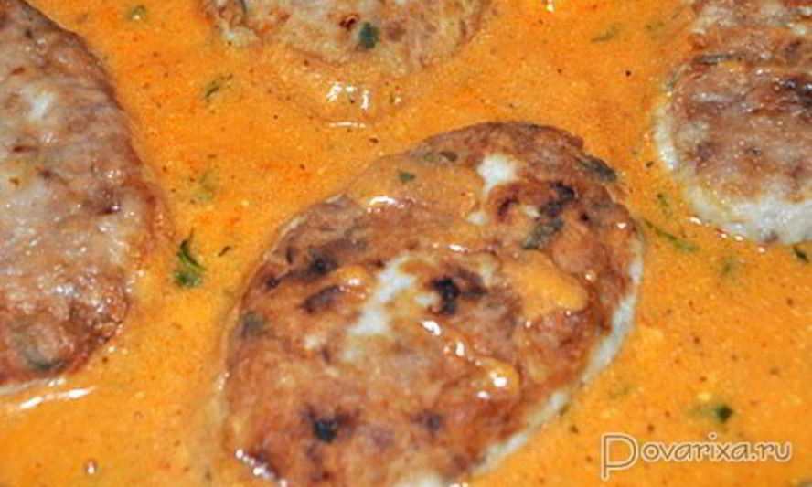 Рецепт томатного соуса для рыбных котлет