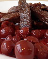 Вишневый соус к мясу