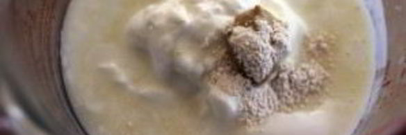 заправка для салата из йогурта