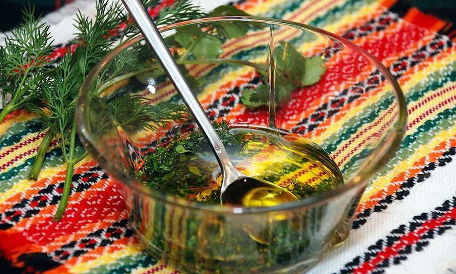 Рецепт заправки для салата с виноградным уксусом