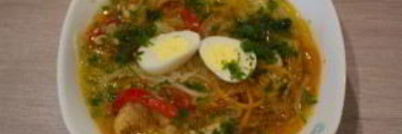 азиатский куриный суп