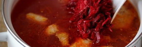 борщ без капусты