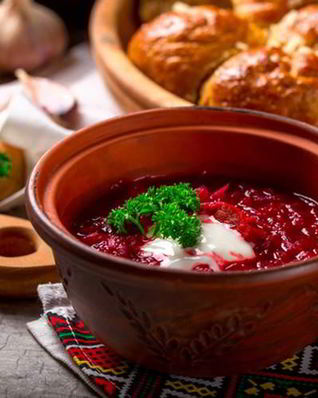 Борщ черниговский томленый