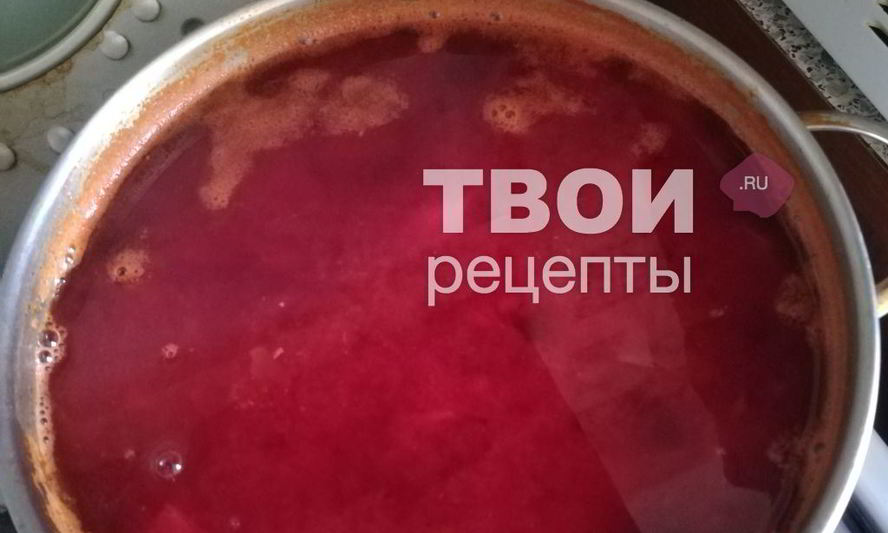 Рецепт борща домашнего