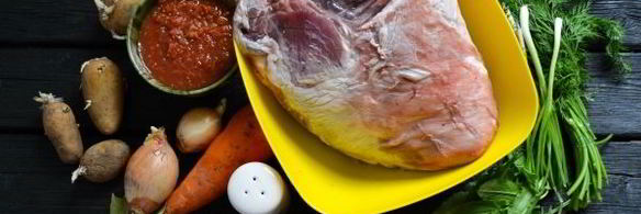 борщ из баранины