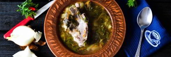 борщ из баранины