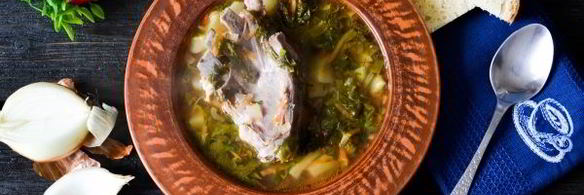 борщ из баранины