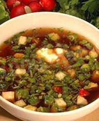 Борщ криворожский холодный