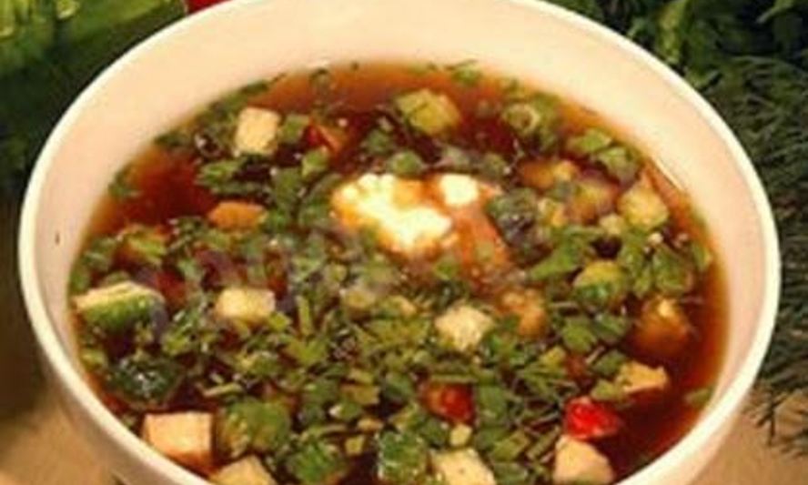 Рецепт борща криворожского холодного