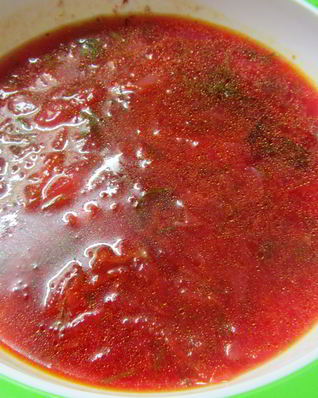 Борщ кубанский