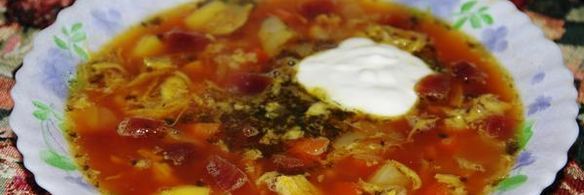 борщ кубиком