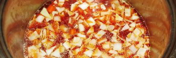 борщ кубиком