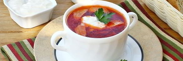 борщ московский