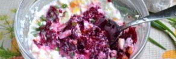 борщ на кефире