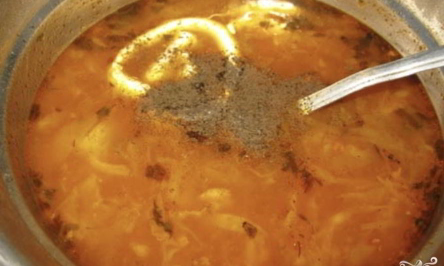 Рецепт борща на тушенке