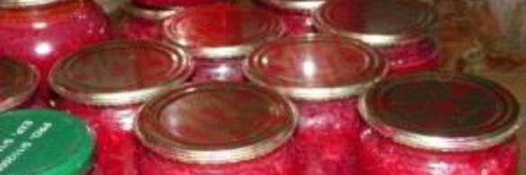 борщ на зиму с капустой