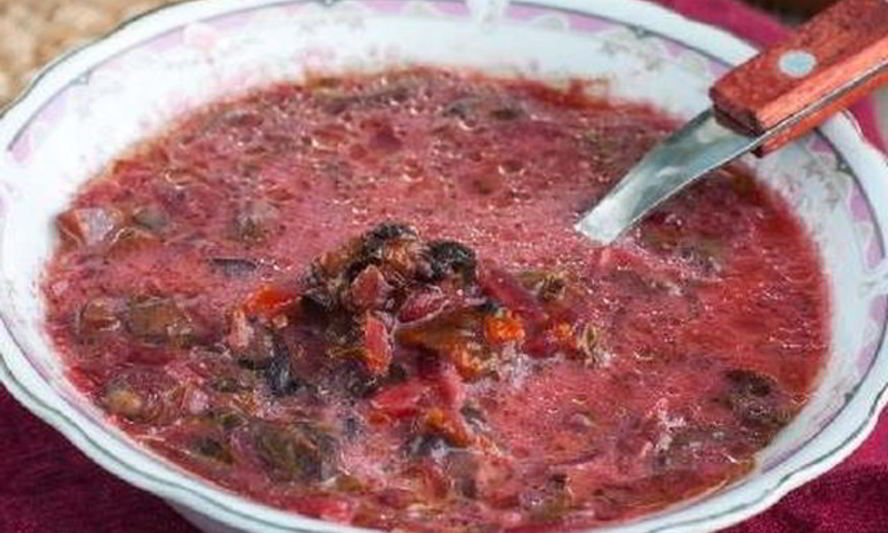 Рецепт борща с черносливом