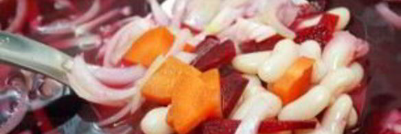 борщ с фасолью без мяса