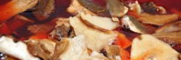 борщ с фасолью без мяса