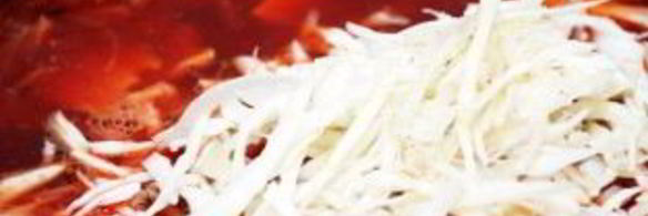 борщ с фасолью без мяса