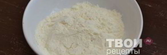 борщ с галушками