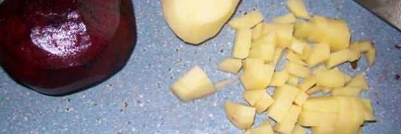 борщ с говядиной