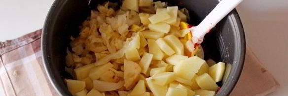 борщ с кислой капустой в мультиварке