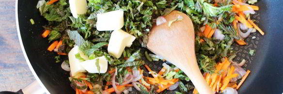 борщ с крапивой