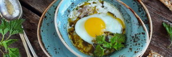 борщ с крапивой