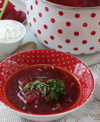 Борщ с красным перцем