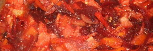 борщ с шампиньонами на куриных окорочках