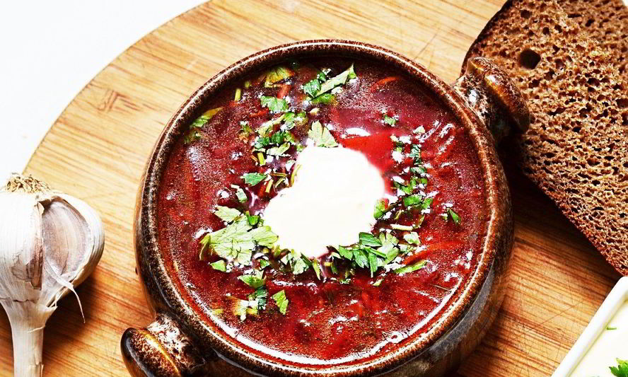 Рецепт борща с томатной пастой