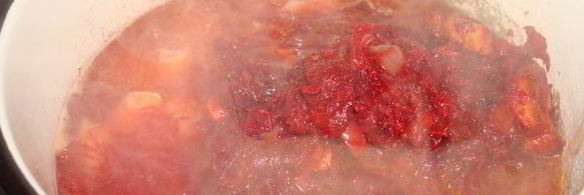 борщ со свининой