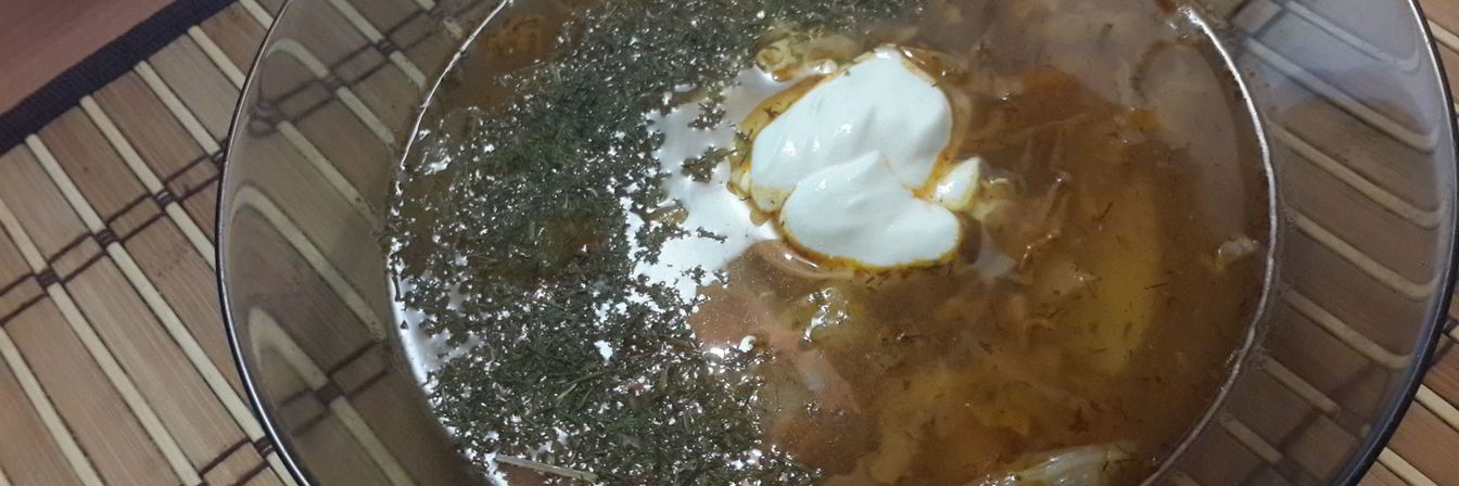 Борщ студенческий