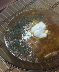 Борщ студенческий