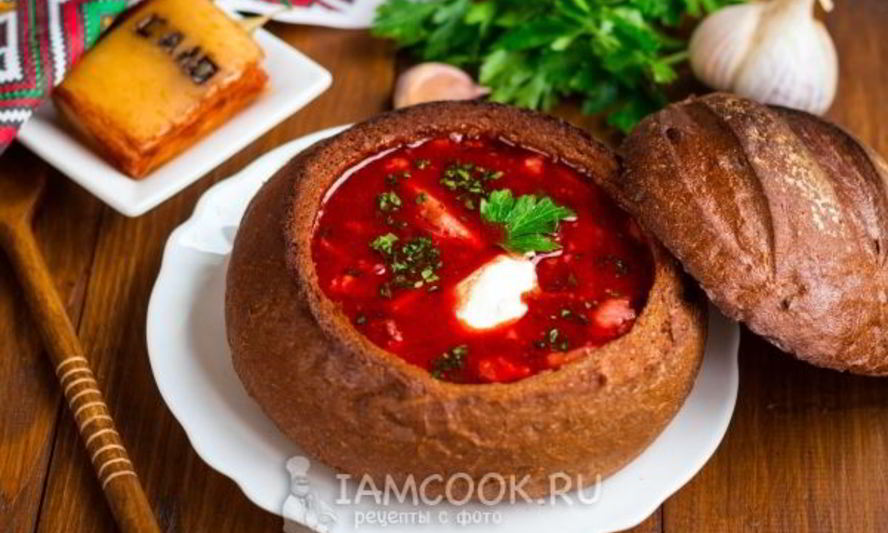 Рецепт борща украинского