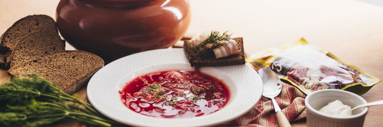 Борщ в горшочке