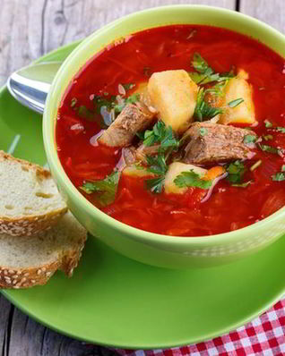 Борщ в мультиварке