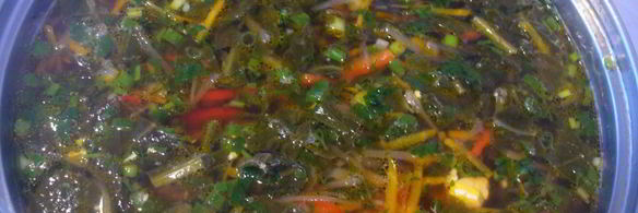 борщ зеленый