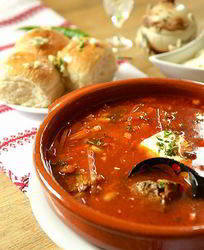 Гетманский борщ