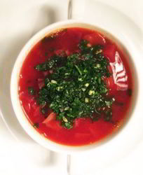 Холодный борщ из свеклы