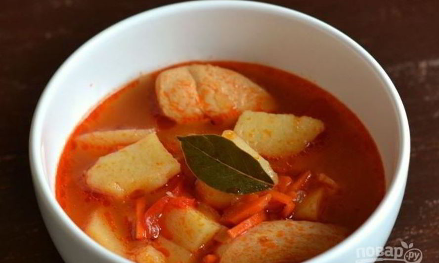 Рецепт красного борща с курицей