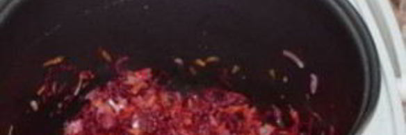 постный борщ со щавелем