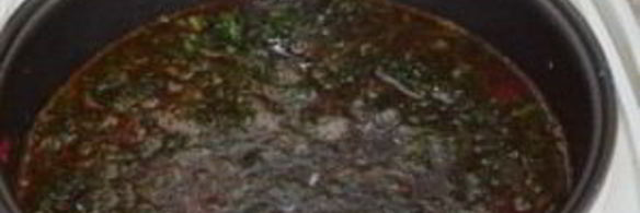 постный борщ со щавелем