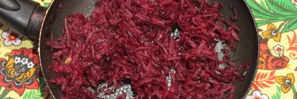 постный борщ