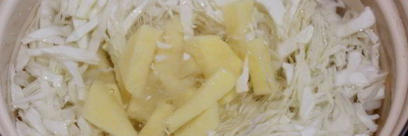 постный борщ