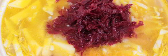 постный борщ