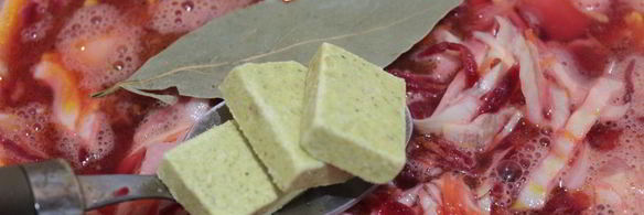 постный борщ