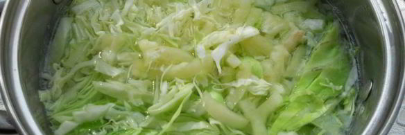 постный летний борщ без мяса