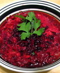 Свекольный борщ